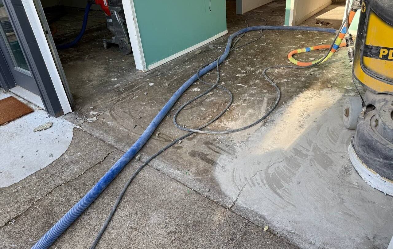 Granite Epoxy garage floor waterproofing system